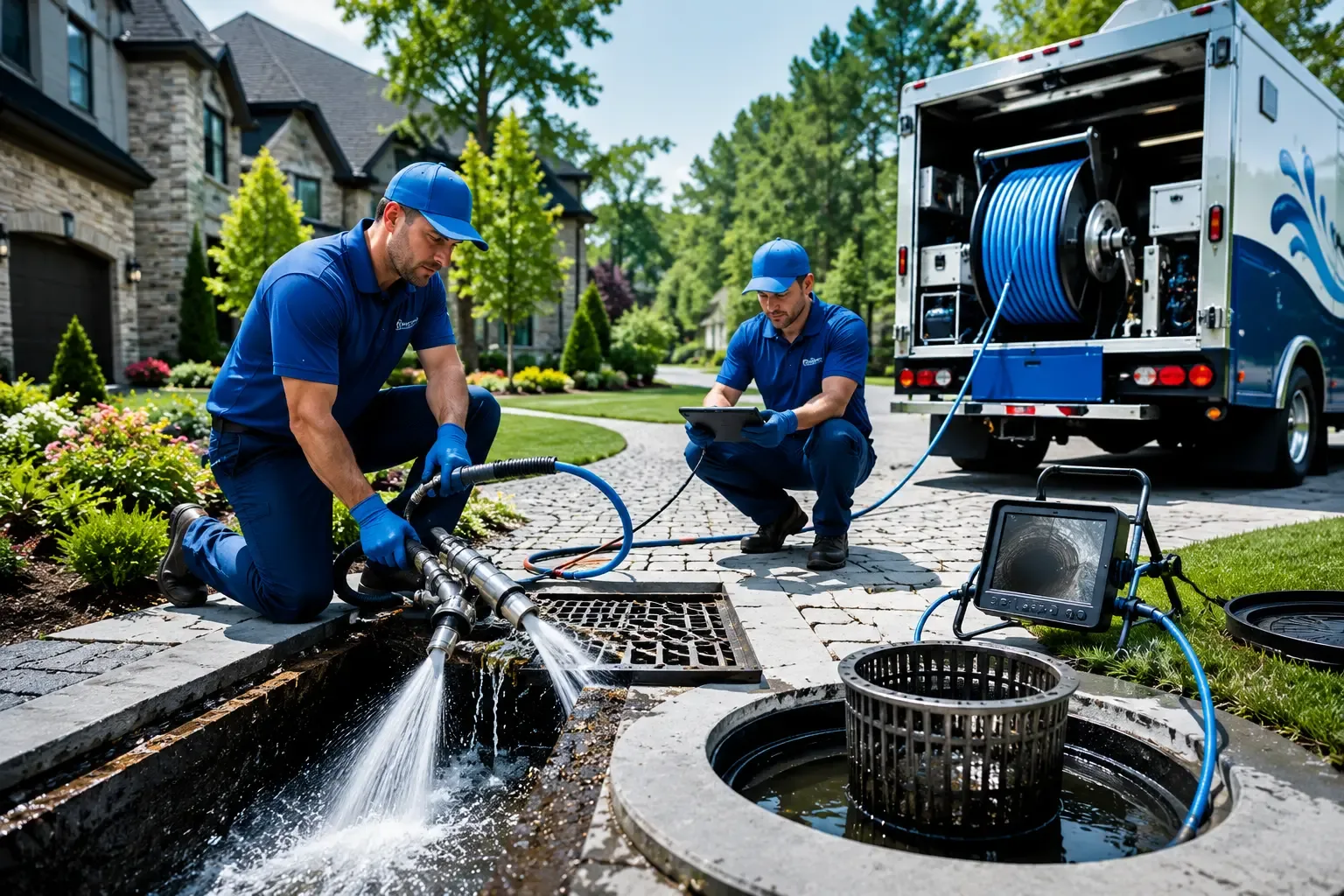 Local outdoor drain cleaning professionals in Brady, NE