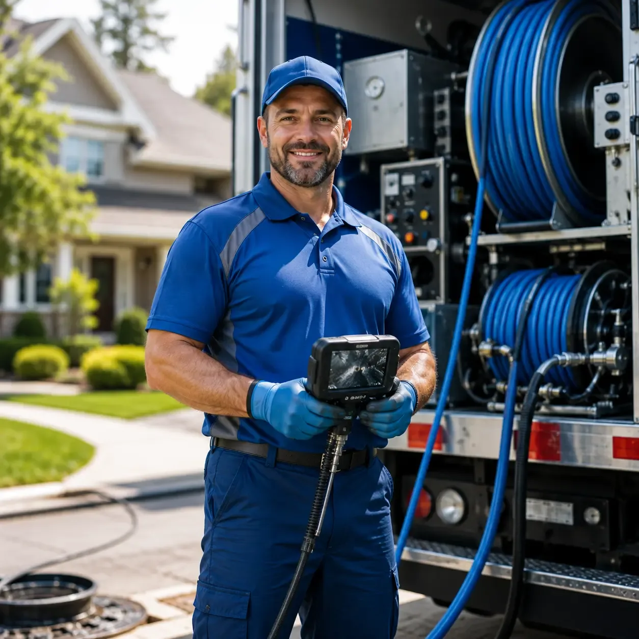Local outdoor drain cleaning specialists in Brady, NE